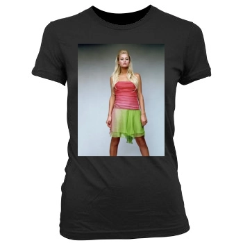 Paris Hilton Women's Junior Cut Crewneck T-Shirt