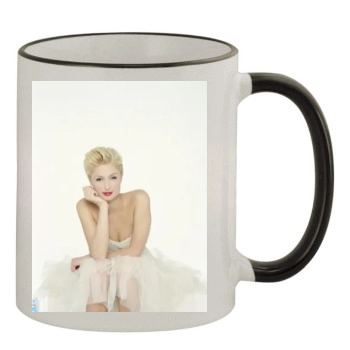 Paris Hilton 11oz Colored Rim & Handle Mug