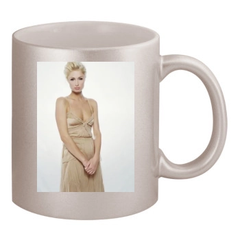 Paris Hilton 11oz Metallic Silver Mug