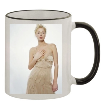 Paris Hilton 11oz Colored Rim & Handle Mug