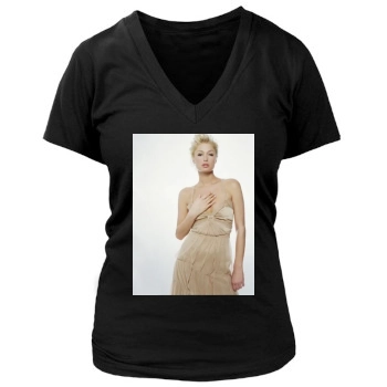 Paris Hilton Women's Deep V-Neck TShirt