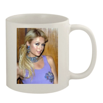 Paris Hilton 11oz White Mug