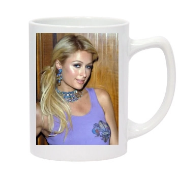 Paris Hilton 14oz White Statesman Mug