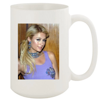 Paris Hilton 15oz White Mug