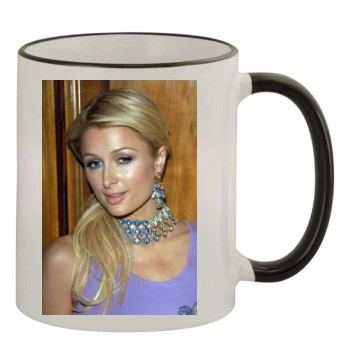 Paris Hilton 11oz Colored Rim & Handle Mug