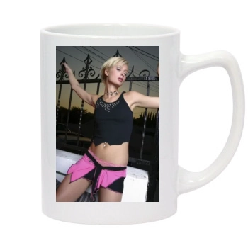 Paris Hilton 14oz White Statesman Mug