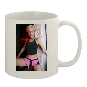 Paris Hilton 11oz White Mug