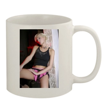 Paris Hilton 11oz White Mug