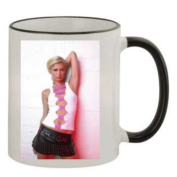 Paris Hilton 11oz Colored Rim & Handle Mug