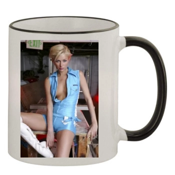 Paris Hilton 11oz Colored Rim & Handle Mug