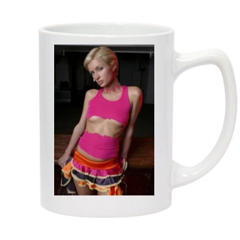 Paris Hilton 14oz White Statesman Mug