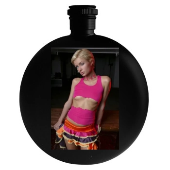 Paris Hilton Round Flask