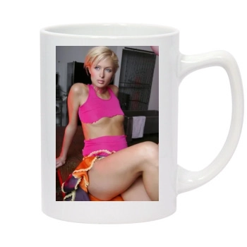 Paris Hilton 14oz White Statesman Mug