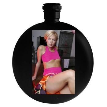 Paris Hilton Round Flask