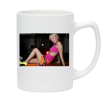 Paris Hilton 14oz White Statesman Mug