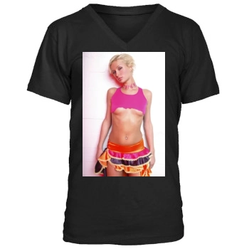 Paris Hilton Men's V-Neck T-Shirt