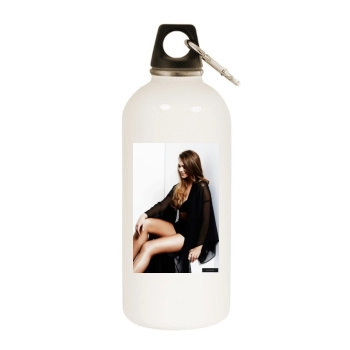 Indiana Evans White Water Bottle With Carabiner