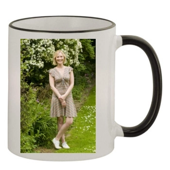 Joanna Krupa 11oz Colored Rim & Handle Mug