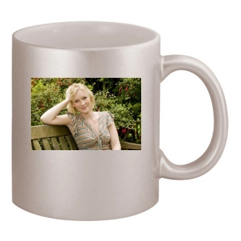 Joanna Krupa 11oz Metallic Silver Mug