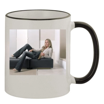 Patsy Kensit 11oz Colored Rim & Handle Mug