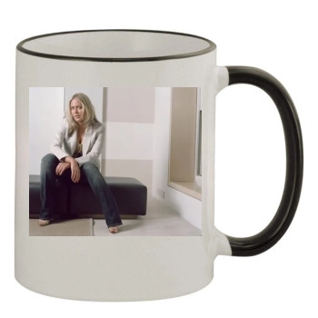 Patsy Kensit 11oz Colored Rim & Handle Mug