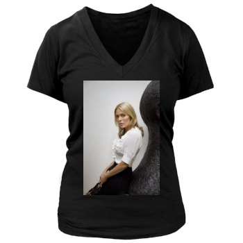 Patsy Kensit Women's Deep V-Neck TShirt