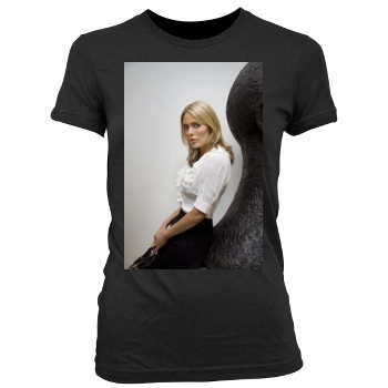 Patsy Kensit Women's Junior Cut Crewneck T-Shirt