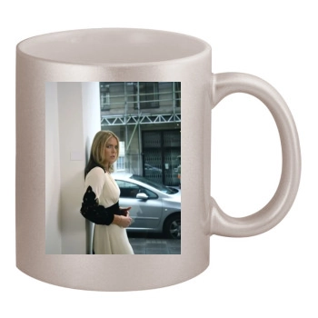 Patsy Kensit 11oz Metallic Silver Mug