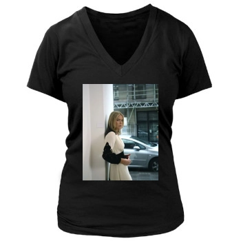 Patsy Kensit Women's Deep V-Neck TShirt