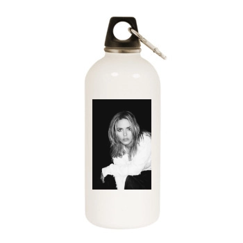 Patsy Kensit White Water Bottle With Carabiner