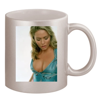 Patsy Kensit 11oz Metallic Silver Mug