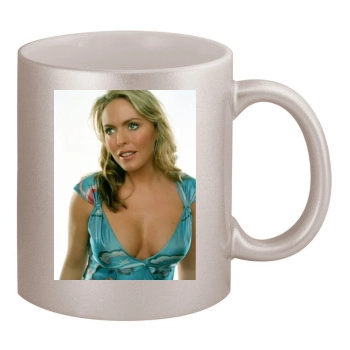 Patsy Kensit 11oz Metallic Silver Mug