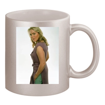 Patsy Kensit 11oz Metallic Silver Mug