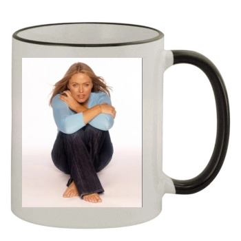 Patsy Kensit 11oz Colored Rim & Handle Mug