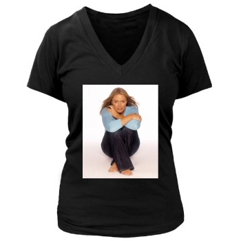 Patsy Kensit Women's Deep V-Neck TShirt