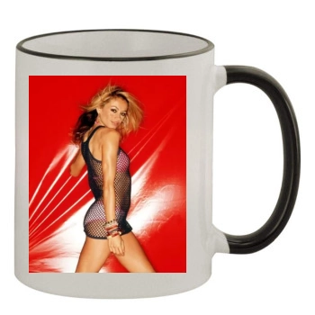 Paulina Rubio 11oz Colored Rim & Handle Mug