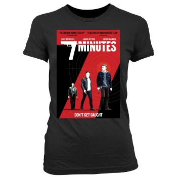 7 Minutes (2013) Women's Junior Cut Crewneck T-Shirt