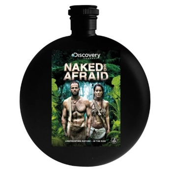 Naked and Afraid (2013) Round Flask