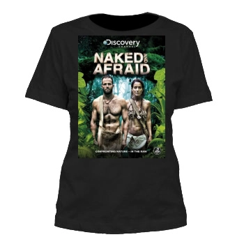 Naked and Afraid (2013) Women's Cut T-Shirt