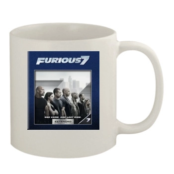 Furious 7 (2015) 11oz White Mug