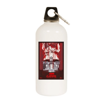 Carrie (1976) White Water Bottle With Carabiner