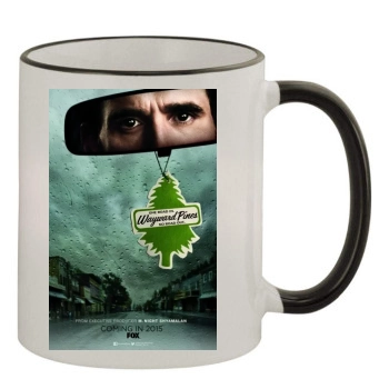 Wayward Pines (2014) 11oz Colored Rim & Handle Mug