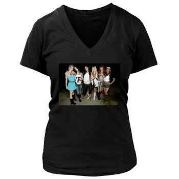 The Pussycat Dolls Women's Deep V-Neck TShirt