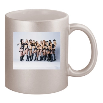 The Pussycat Dolls 11oz Metallic Silver Mug