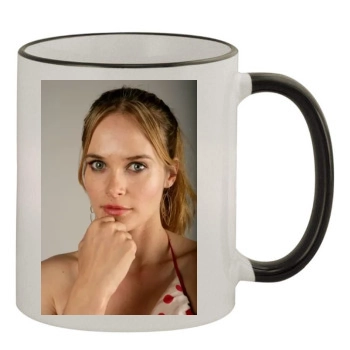 Rachel Blanchard 11oz Colored Rim & Handle Mug
