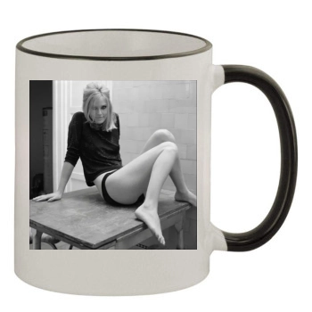 Rachel Blanchard 11oz Colored Rim & Handle Mug