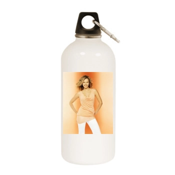 Rachel Roberts White Water Bottle With Carabiner