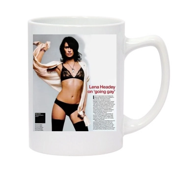 Lena Headey 14oz White Statesman Mug