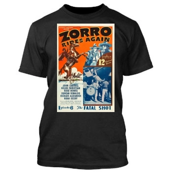 Zorro Rides Again (1937) Men's TShirt