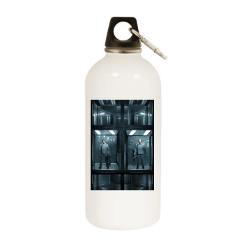 Escape Plan (2013) White Water Bottle With Carabiner